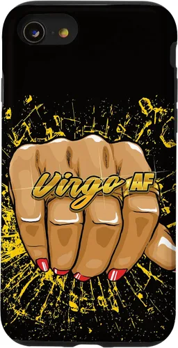 Vista 18 de iPhone 13 Pro Max Virgo AF - Anillo de astrología de cumpleaños para mujer, signo del zodiaco, funda Virgo
