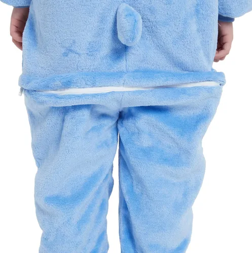 Vista 6 de Soptrise Christmas Halloween Unisex Onesie Pajamas Adults Cartoon Animal Cosplay Costume Jumpsuit Sleepwear