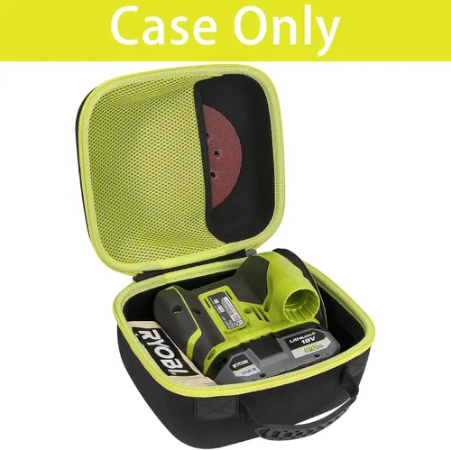 Vista 8 de khanka Carcasa rígida de repuesto para lijadora Ryobi One+/P411 One+/P401 de 18 V de órbita aleatoria, solo funda.
