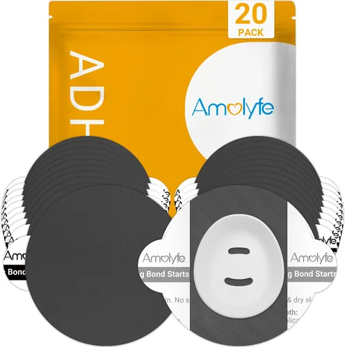 Vista 15 de Parches Dexcom G7, 20 piezas de parches adhesivos impermeables Dexcom Stelo, 1 pieza de cubierta protectora reutilizable para sensor CGM