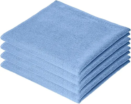Vista 25 de Superio Microfiber Cleaning Cloths Color-Coded for Easy Organization, Ultra-Soft, Durable, Multi-Purpose Cloths for Bathroom, Kitchen, Windows