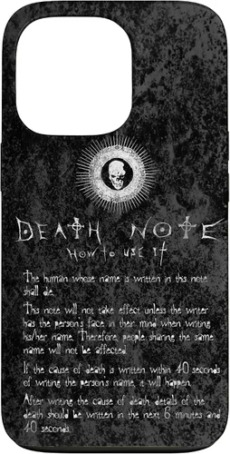 Vista 10 de Death Note Cómo usarlo funda para iPhone 17