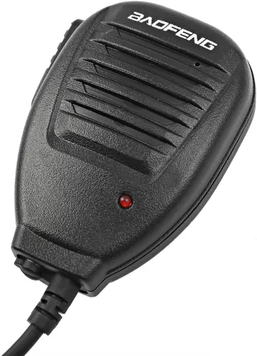 Vista 5 de BAOFENG Altavoz MIC para BAOFENG UV-5R 5RA 5RB 5RC 5RD 5RE 5REPLUS 3R+ 5R EX, 5RX3, negro