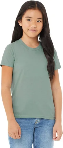 Vista 193 de Bella Canvas 3413c para hombre (1) Triblend verde + (1) Triblend rojo
