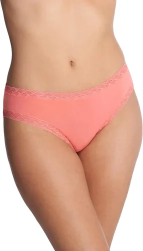 Vista 32 de Natori Braga Estilo Girl Brief de Algodón Bliss para Mujer Negro