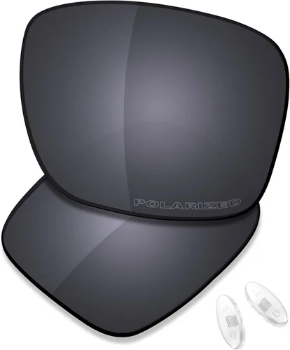 Vista 7 de SAUCER Premium Replacement Lenses & Nosepads for Oakley Holbrook Ti OO6048 UV400 Protection, Anti-Scratch, Precise Fit