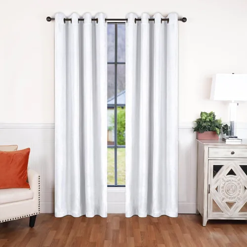 Vista 22 de Superior Linen Semi Blackout Curtains, Room Darkening, Bedroom, Drapes, Kitchen, Living Room Window Accents, Sun Blocking, Grommet Header, Classic
