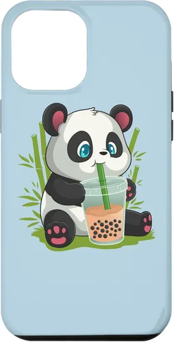 Vista 26 de Kawaii Cute Anime Panda Otaku Japanese Bubble Boba Case for iPhone 17