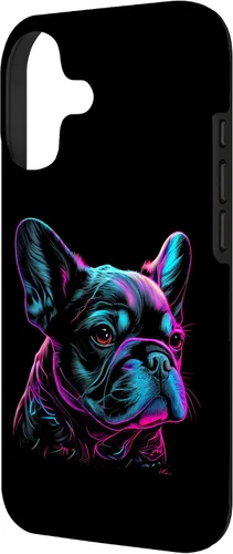 Vista 2 de French Bulldog Retro Design Case for iPhone 17