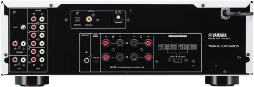Vista 3 de Yamaha Audio A-S301BL Amplificador estéreo integrado de sonido natural (negro)