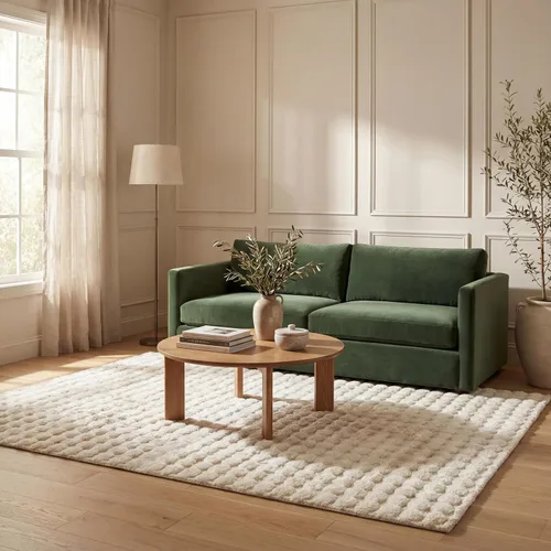 Vista 20 de nuLOOM Alfombra de Área de Felpa Acogedora de 5' x 8', Lavable a Máquina, Antideslizante, Alfombra Shag Suave y Esponjosa para Sala de Estar, Rubor