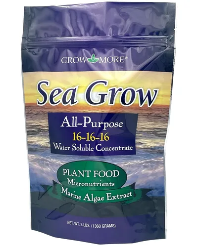 Vista 7 de Grow More Sea Grow Kelp Fertilizante – 1.5 libras de 16-16-16 – 16 – Alimento vegetal soluble en agua, multiusos, rico en nutrientes, fertilizante