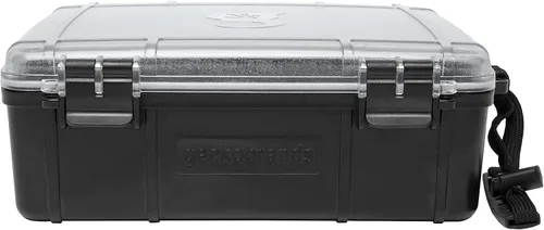 Vista 4 de geckobrands Caja seca impermeable, grande, color negro