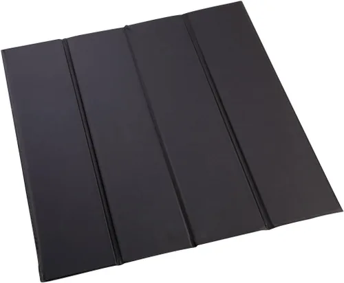 Vista 4 de Miles Kimball Protector de muebles cubierto de vinilo negro y soporte de asiento, da nueva vida a sillas caídas, sofás biplaza y sofás - Los paneles