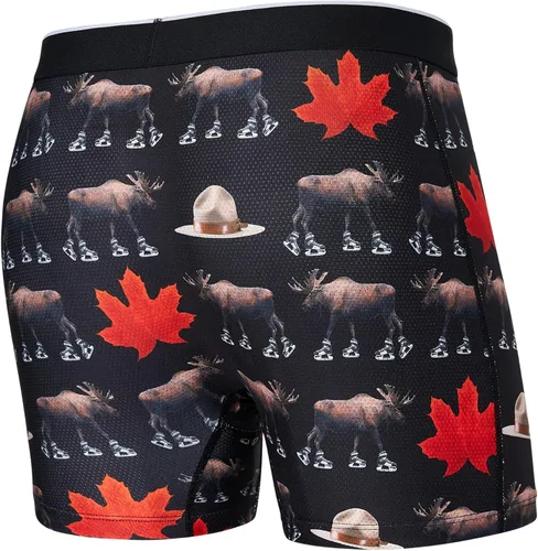 Vista 2 de Saxx - Ropa interior para hombre - Vibe Boxer Briefs con soporte integrado para bolsa de balas, otoño de 2020
