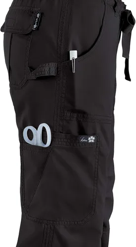 Vista 3 de Koi - Pantalón médico cargo Lindsey resistente para mujer