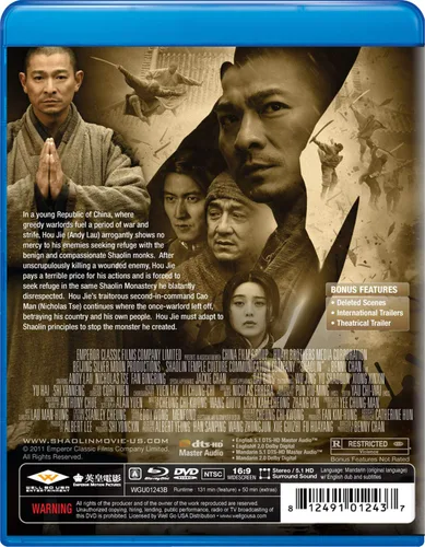 Vista 2 de Shaolin (Bluray + DVD Combo) Blu-ray