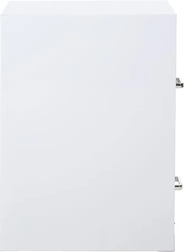 Vista 5 de OSP Home Furnishings - Archivador metálico con 2 cajones, color blanco