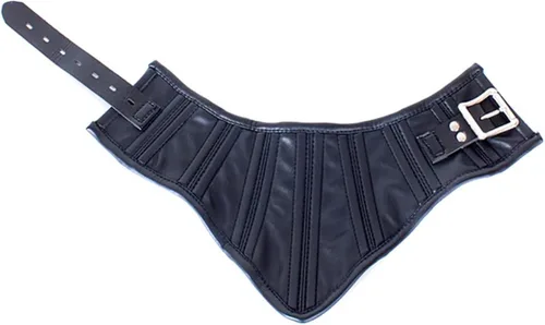 Vista 5 de Miyabitors Disfraz de reina para cosplay, cuello noble negro, gargantilla, cuello atado, circunferencia del cuello 17.7 pulgadas, Cuero, No es una