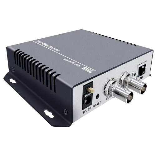 Vista 2 de ISEEVY Codificador video H.265 H.264 SDI con protocolos HTTP UDP de RTMP RTMPS SRT RTSP UDP de la ayuda del bucle
