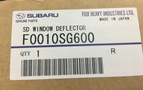 Vista 2 de Subaru 2014-2018 Forester Side Window Deflectores Vent Visors F0010SG600 Genuino