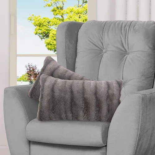 Vista 25 de Cheer Collection Almohadas Decorativas de Piel Sintética - Almohadas Decorativas para Sofá, Almohadas Decorativas para Cama, Almohadas de Acento