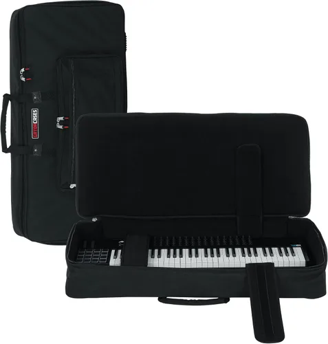 Vista 23 de Bolsa acolchada Gator Cases para teclados de 49 notas; (GKB-49)