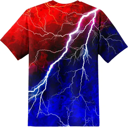 Vista 2 de YAJOOEY Camiseta de manga corta con estampado 3D para niños de 6 a 16 años