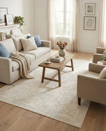 Vista 43 de Rugs.com Alfombra de la colección Finsbury, alfombra mediana de 2 x 3 pies, color beige, perfecta para salas de estar, comedores grandes, planos