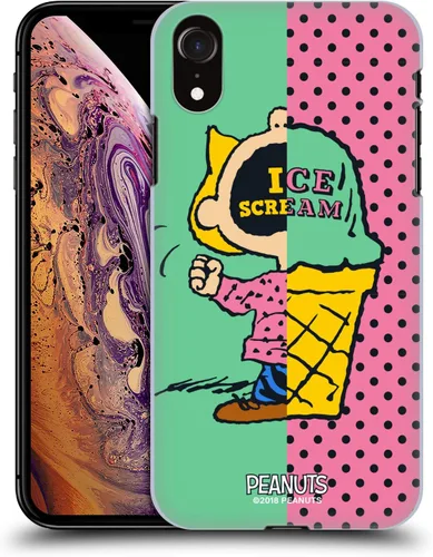 Vista 214 de Carcasa rígida para iPhone 7 y iPhone 8, diseño de cacahuetes Halfs y risas
