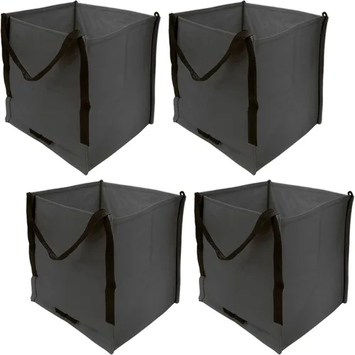 Vista 24 de DURASACK Bolsa de Almacenamiento de Servicio Pesado con Cremallera Superior de 22 Galones, Bolsa de Mudanza de Polipropileno Tejido Resistente Combo