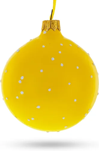 Vista 3 de Adorable corazón ojos enamorados expresiones faciales bola de cristal adorno de Navidad 3.25 pulgadas