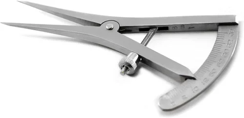 Vista 4 de MEDSPO Calibre de ortodoncia dental profesional Localizador ajustable móvil de altura del soporte Medición de posicionamiento Instrumentos