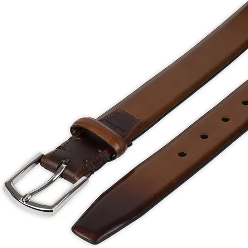 Vista 4 de Cole Haan Cinturón de vestir de cuero para hombre