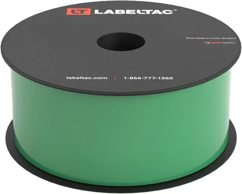 Vista 21 de Suministro de etiquetas LT4/LT4P/LTPX 0.5" x 150' Negro Print Long-Lasting Labels on Durable Water & Chemical Resistant Vinyl - Ideal for a Wide