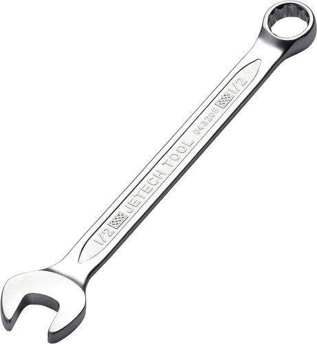 Vista 16 de Jetech Llave combinada de 1 pulgada - Llave ajustable de grado industrial con diseño de 12 puntas, desviación de 15 grados, fabricada con acero