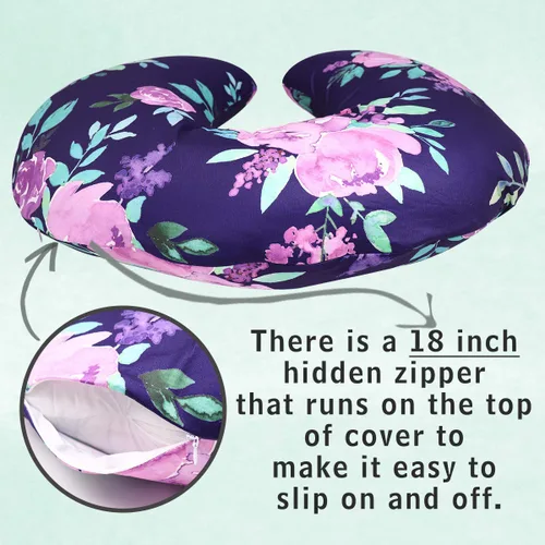 Vista 11 de Funda para almohada de lactancia TANOFAR, funda de almohada de lactancia neutral para bebés niños y niñas, funda de almohada de lactancia ultra