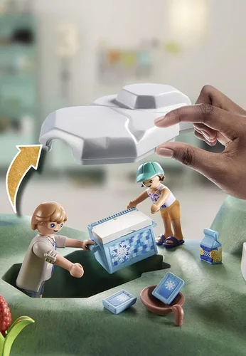 Vista 5 de Playmobil Casa del árbol genealógico Wiltopia