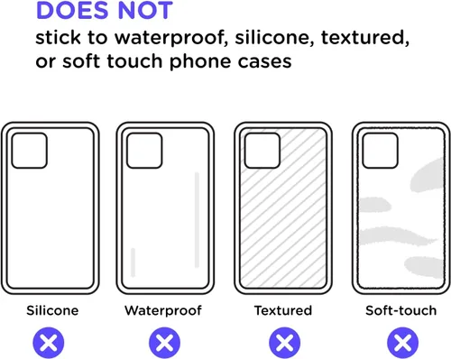 Vista 2 de PopSockets PopTop, agarre adhesivo para teléfono con parte superior intercambiable, mamá - Boho Mama