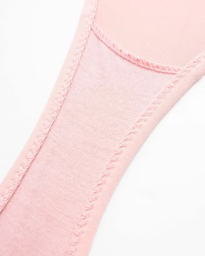 Vista 3 de Jessica Simpson Ropa interior para mujer - Paquete de 3 bragas Tanga de encaje de microfibra (S-XL)