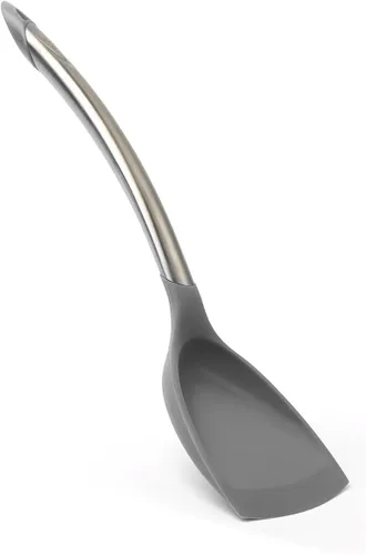 Vista 5 de Cuisipro Wok Turner de silicona de 12.5", negro