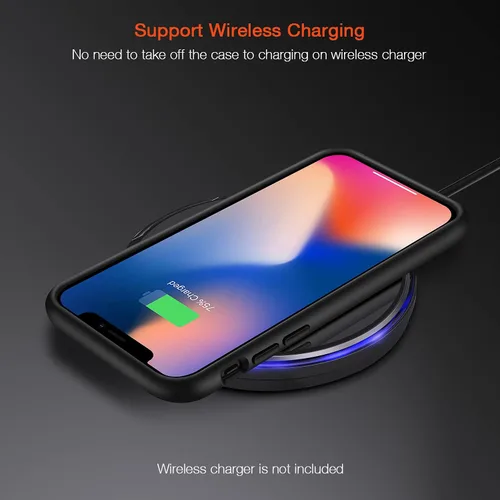 Vista 5 de TENDLIN Compatible con iPhone 11 Pro Funda translúcida mate con parte trasera dura de silicona suave cómoda (negro)