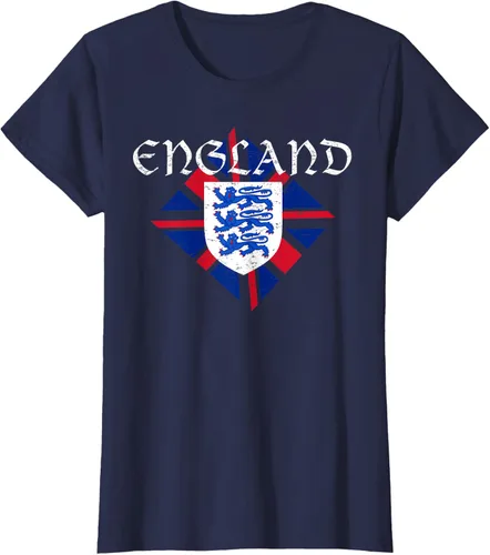 Vista 9 de Vintage UK brazos de Inglaterra playera