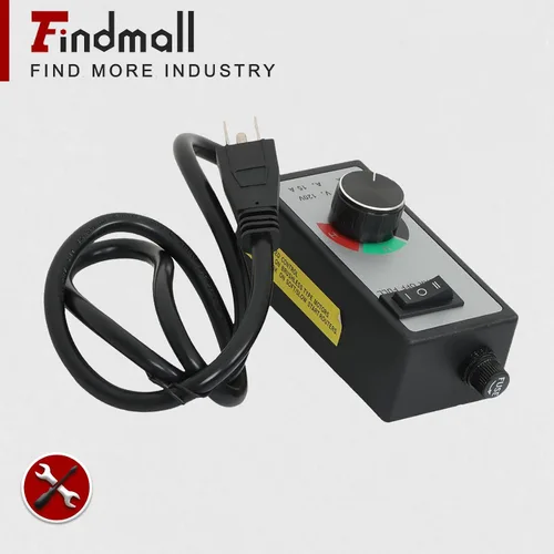 Vista 4 de findmall Reemplazo para ventilador de router Controlador de velocidad variable Motor eléctrico Reóstato AC 120V