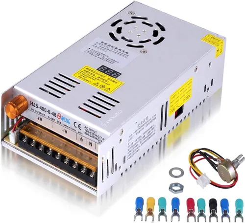 Vista 7 de Fuente de alimentación de 12 V, 360 W, 30 A, convertidor de CA a CC de 110 V a 12 V CC, transformador universal ajustable para RV, radio/estéreo