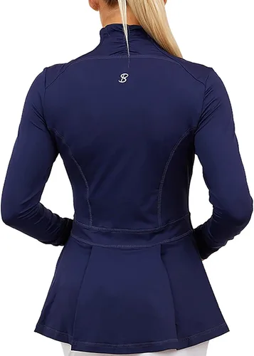 Vista 2 de SOFIBELLA Chaqueta Plisada - Azul Marino