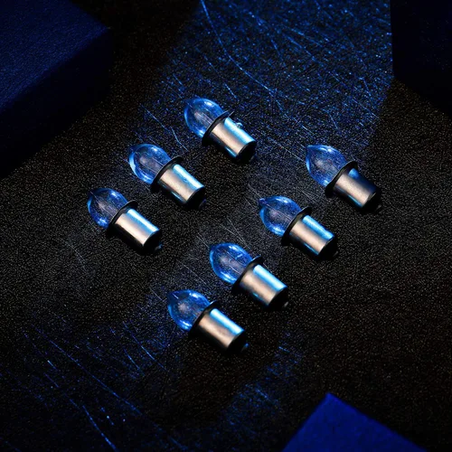 Vista 4 de Mudder 8 piezas 2D-2.4-Volt 0.7A Krypton Bombilla de repuesto de base de bayoneta