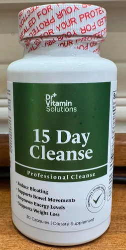 Vista 16 de Dr Vitamins Alivio natural instantáneo de la hinchazón y ayuda intestinal de limpieza durante 15 días, desintoxicación para hombres y mujeres