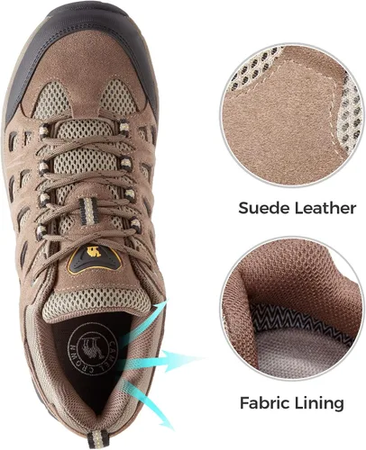 Vista 4 de CAMEL CRWON Zapatos de senderismo para hombre