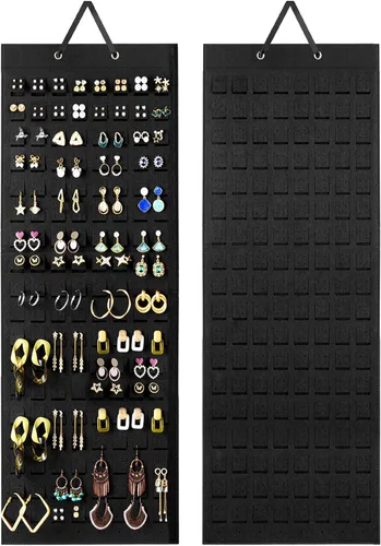 Vista 9 de Lolalet Organizador Colgante de Aretes con 20 Ganchos para Mujeres, Organizador de Aretes de Pared Colgador de Aretes, Almacenamiento de Aretes